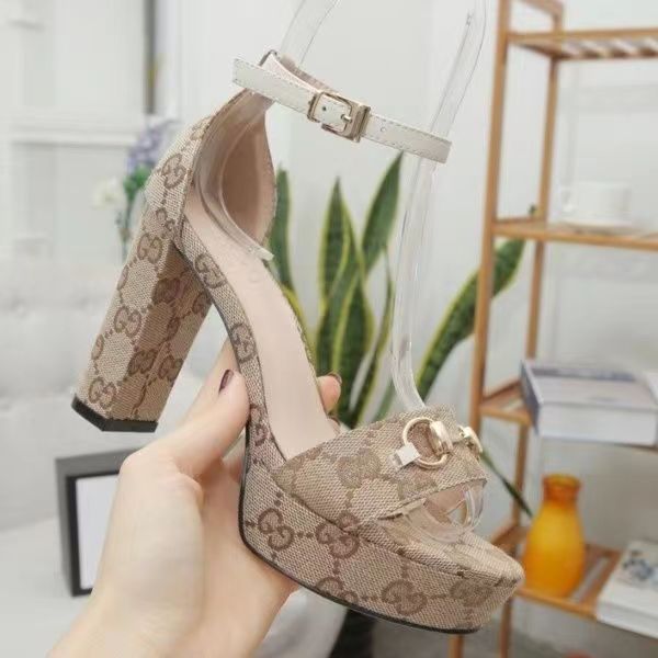New Ladies Fashion Platform Sandals Chunky Heel High Heels SPDD070501