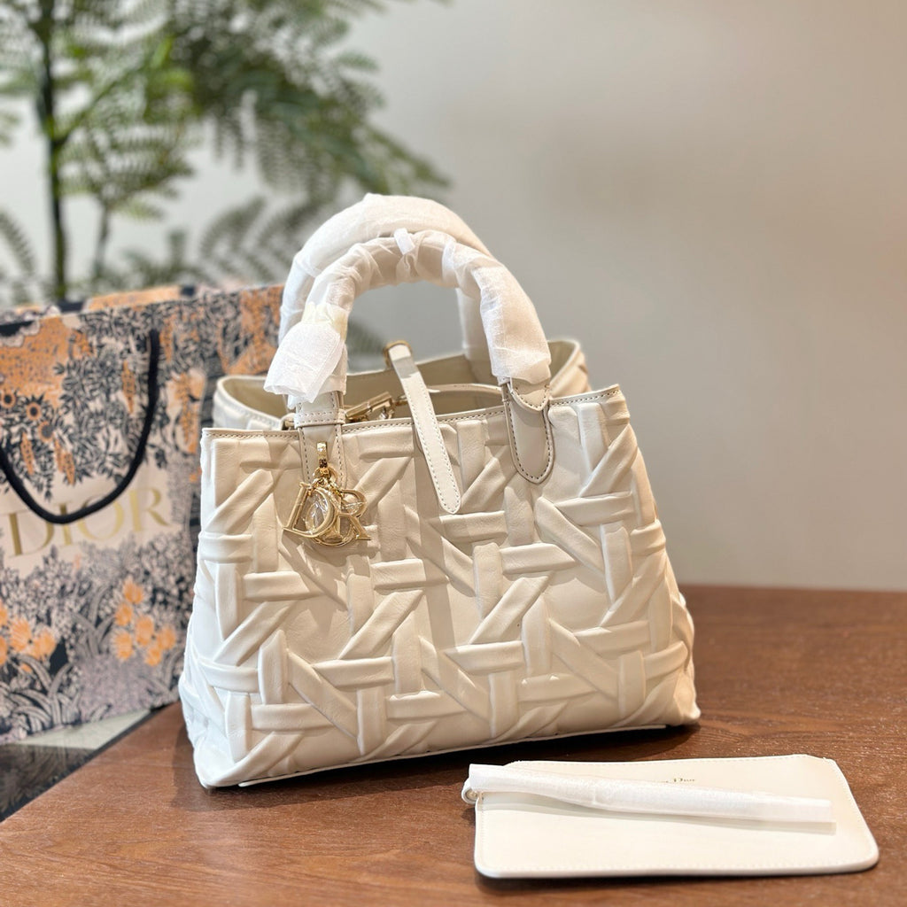 Dio fashion large cannage pattern Toujours handbag 0724082802