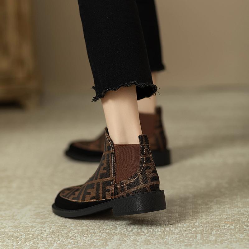 Autumn/Winter Fashion New Mid Heel Martin Boots 1023112316