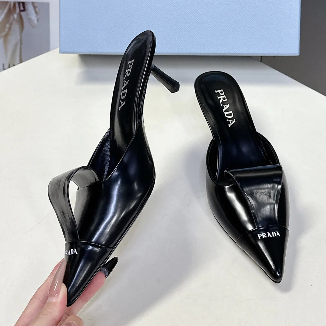 New stunning pointy toe 5.5cm sandal slippers 1025040216
