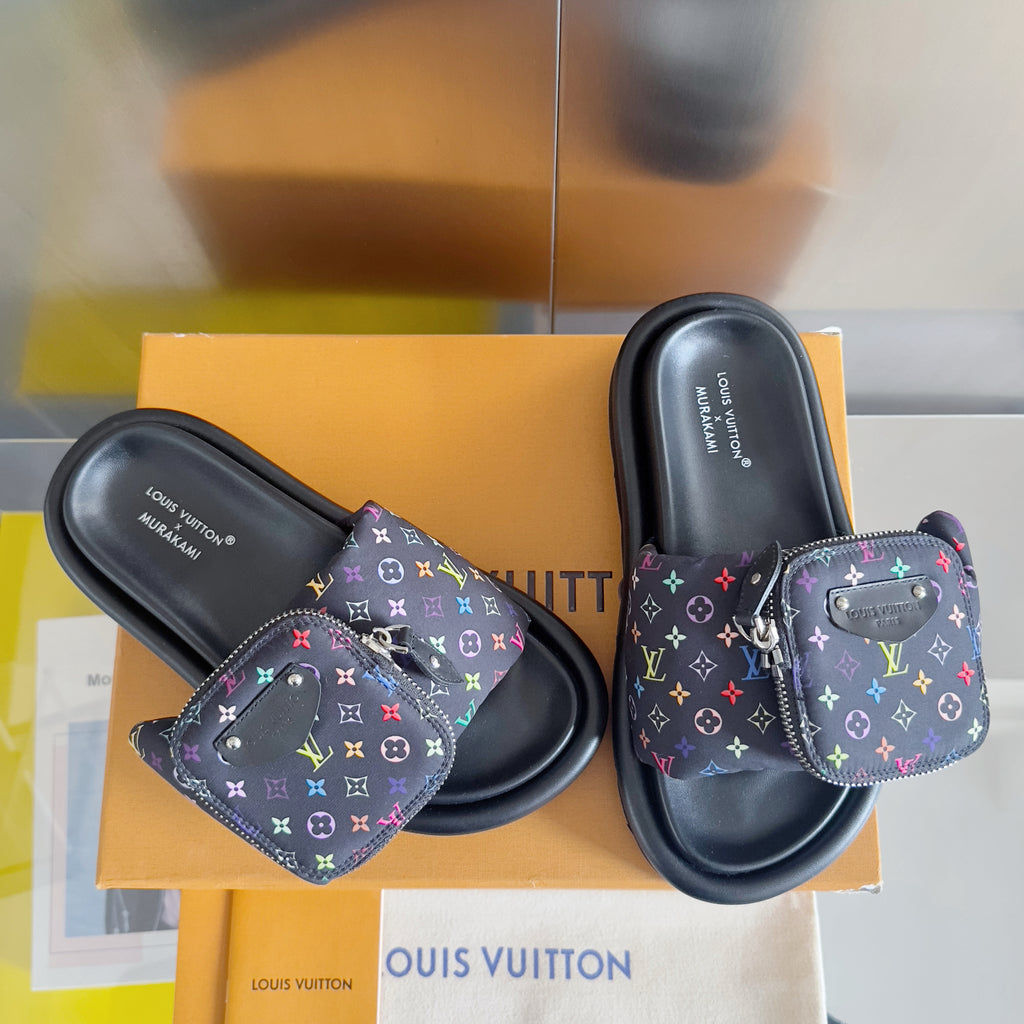 L Velcro Wallet Flat Sandals 0725021904