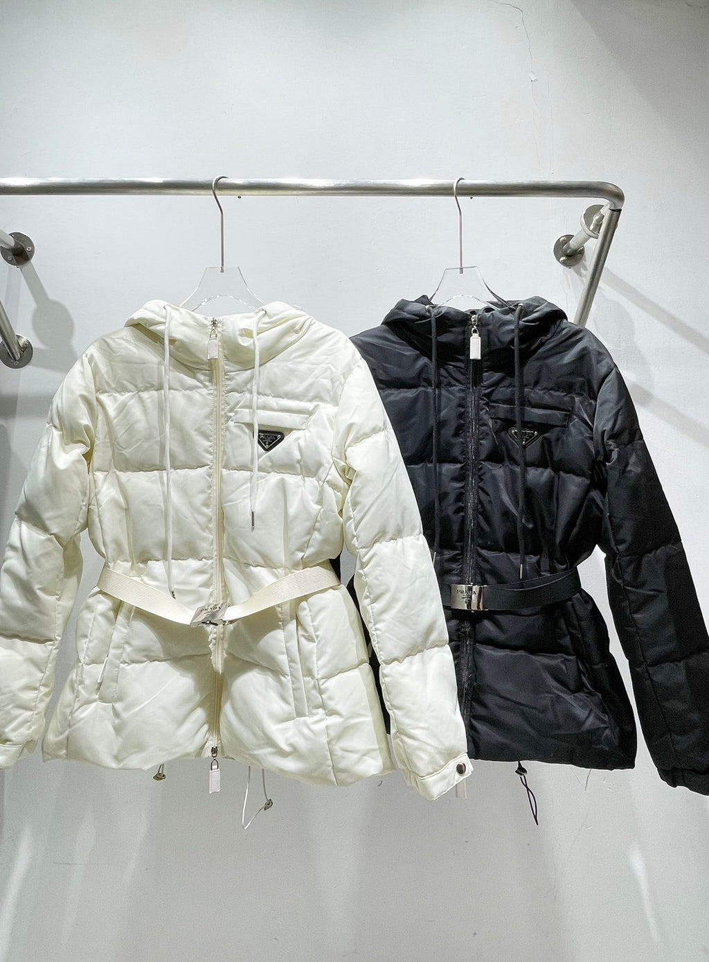P fashion triangle logo down jacket 0724111208