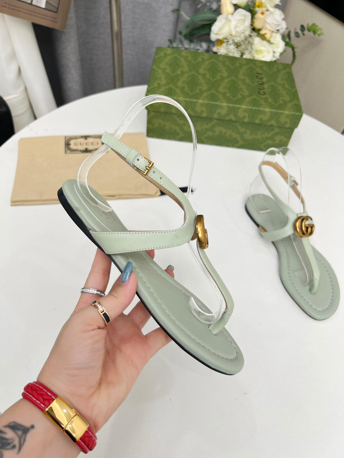 Gucc1 top fashion sandals 0724030801