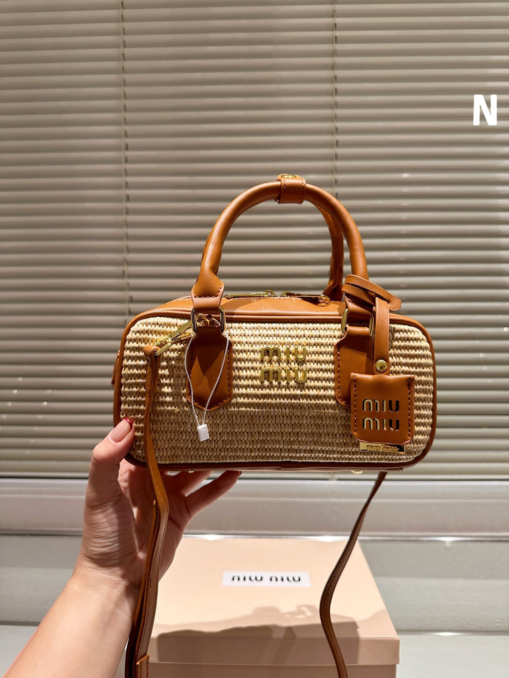 MM Straw Camera Bag 9002408009