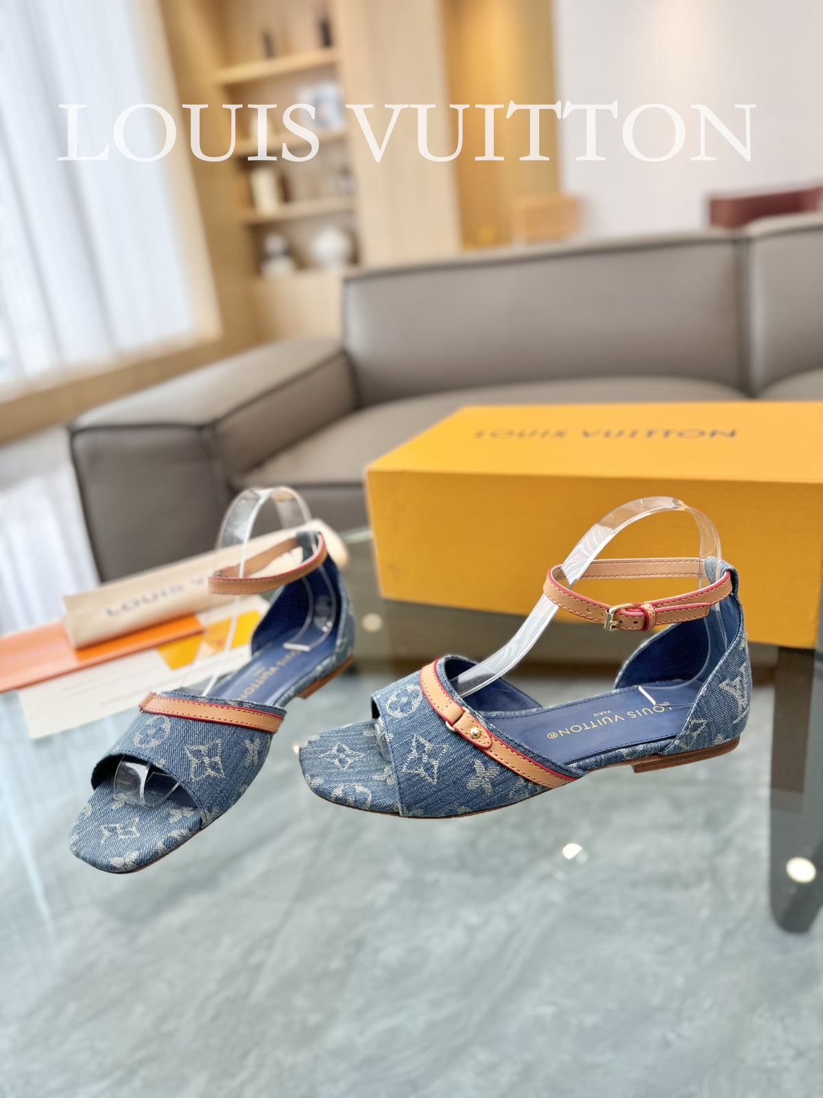 V New Fall Fashion Printed Sandals 0724082710