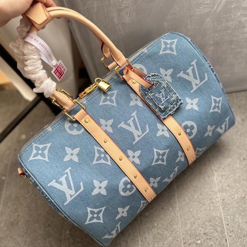 New Blue Handmade 40cm Fashion Travel BagsXC05202413001