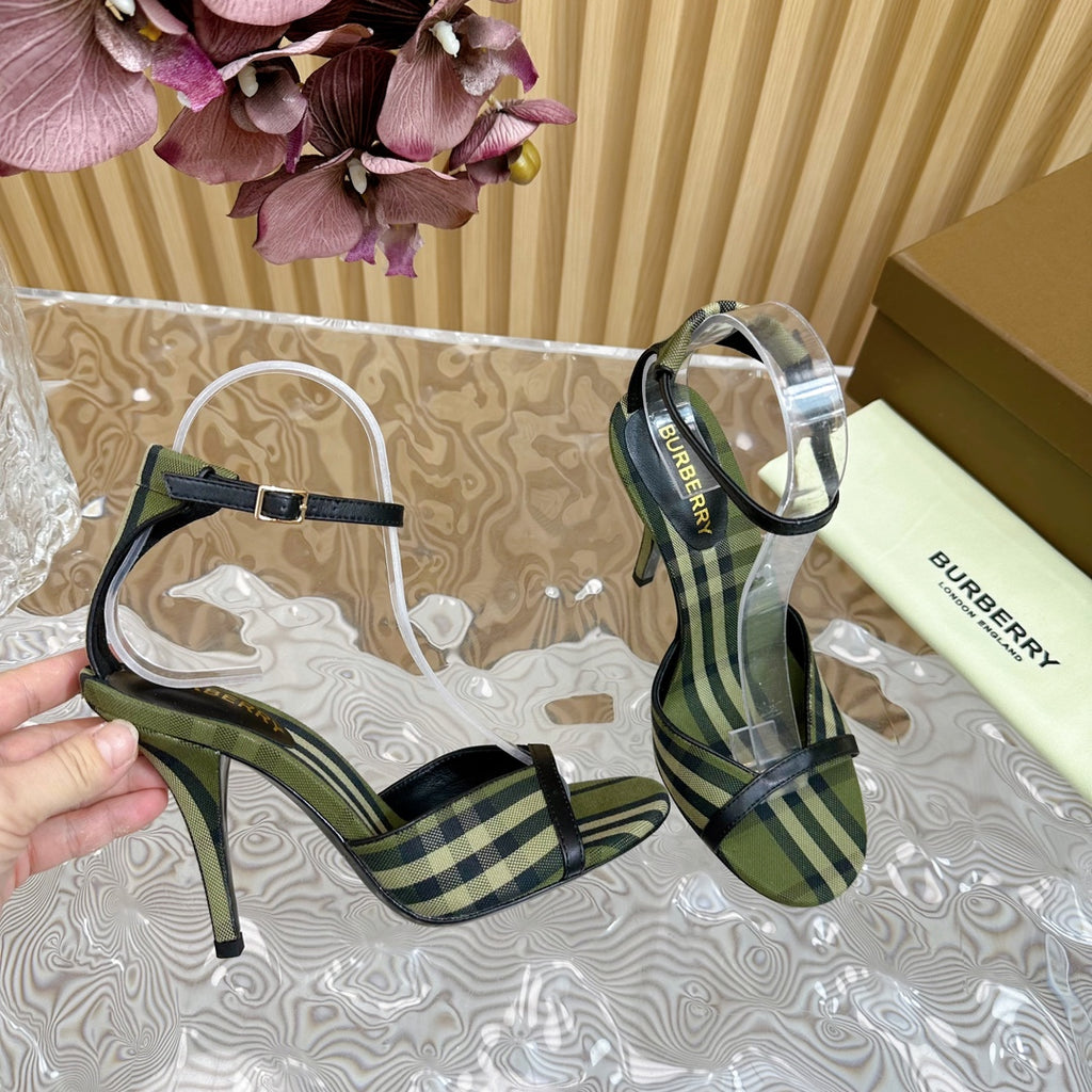 BBR classic striped high heels 0724051102