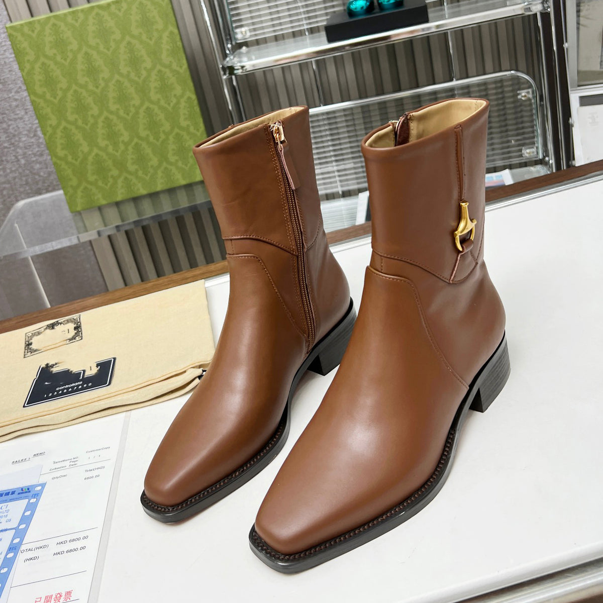 G fashion leather boots XC0723091803