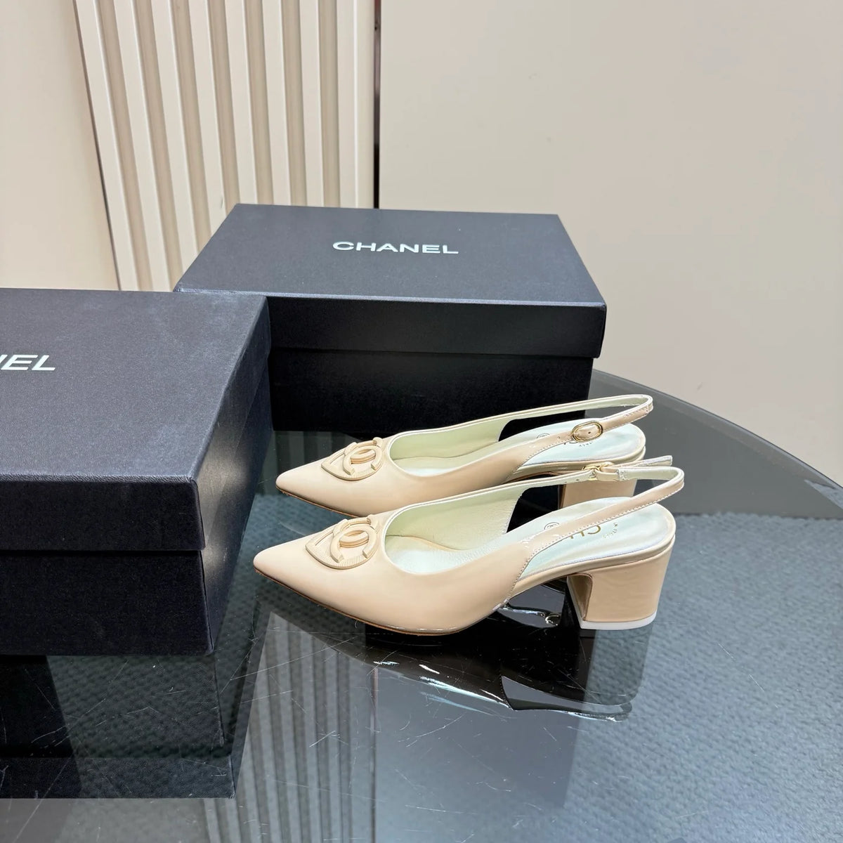 Top High-end Chunky Heel 5.5cm Sandals 1025030411