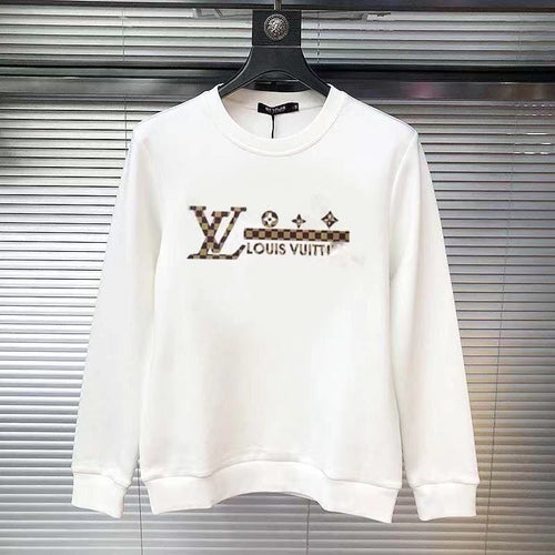 Autumn and winter new letter classic round neck sweater print loose  120708
