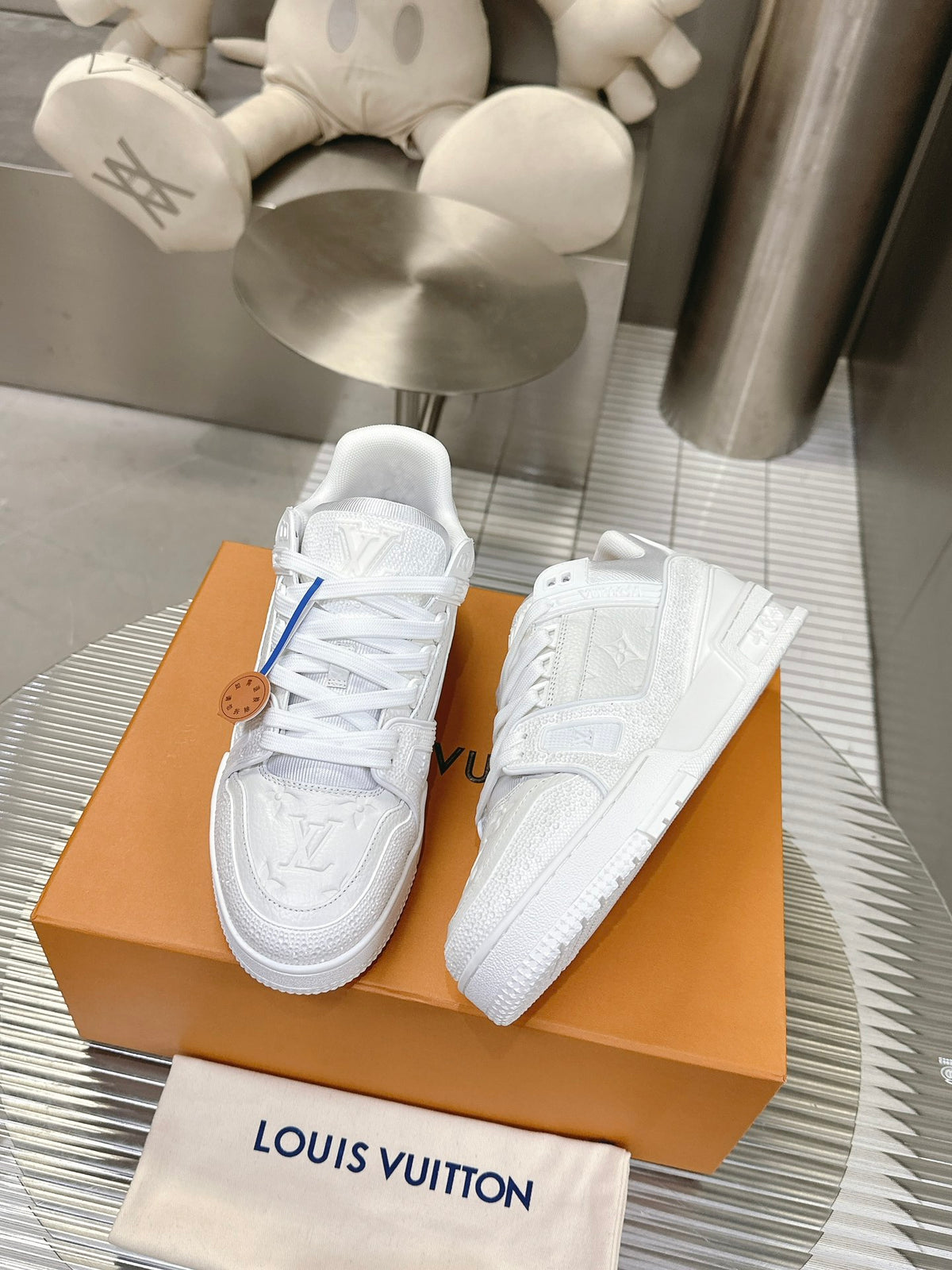 L trainer fashion diamond sneakers 0725032601