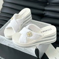 New fashionable and versatile slope heel sandals 1024070117