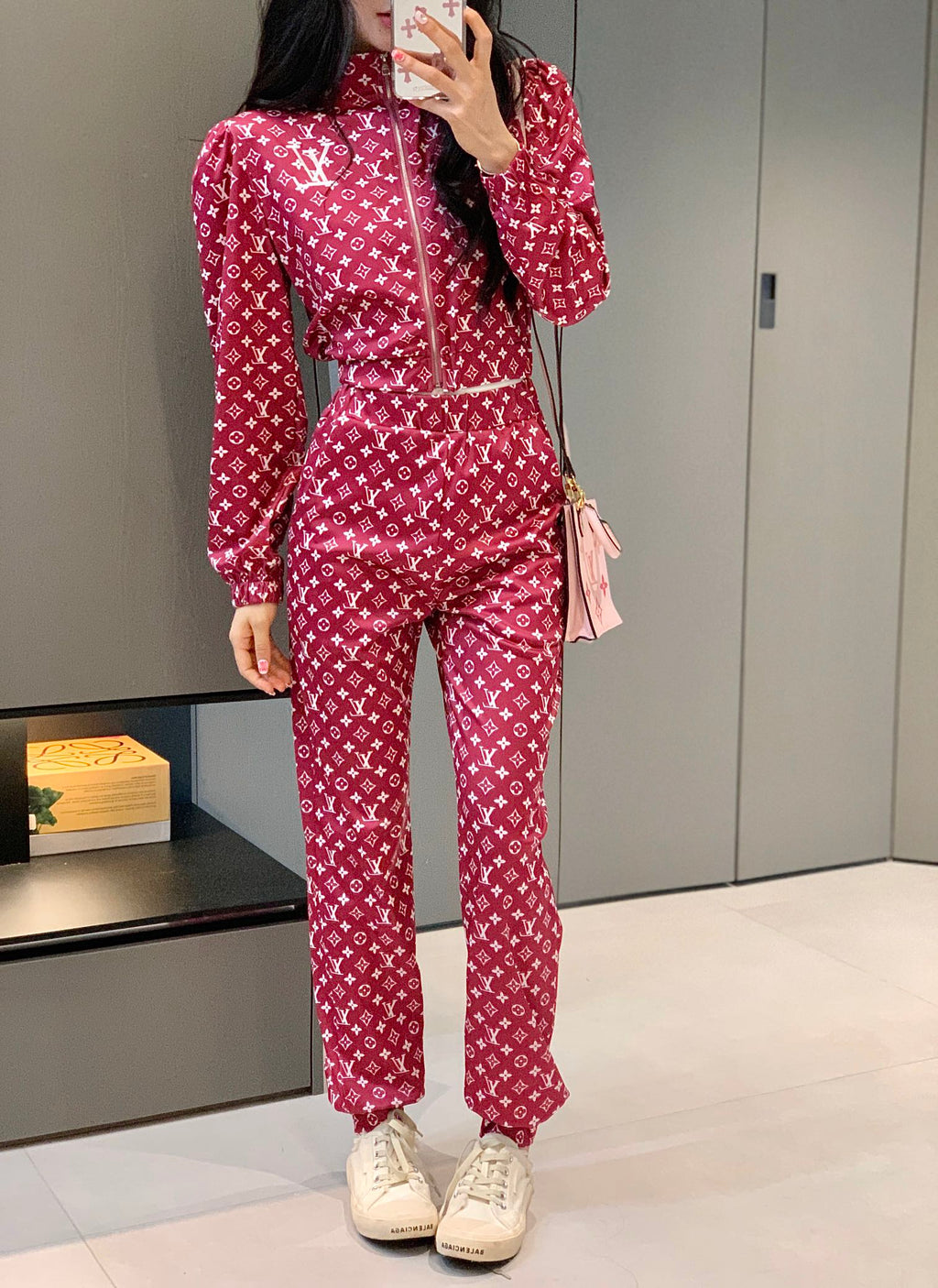V Fashion letter print set 0724101111