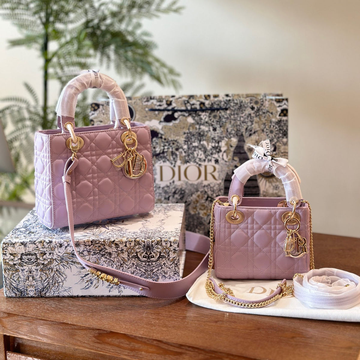 SiLer buckle romantic purple Lady Diana bag 1824061111