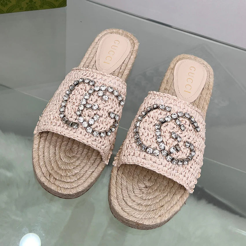 Luxury classic woven sandals 1024062512