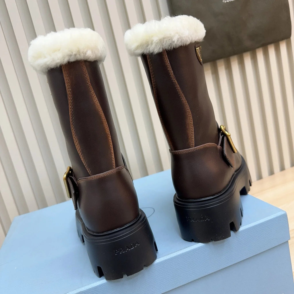 New Classic Wool Women's Boots 1025103122
