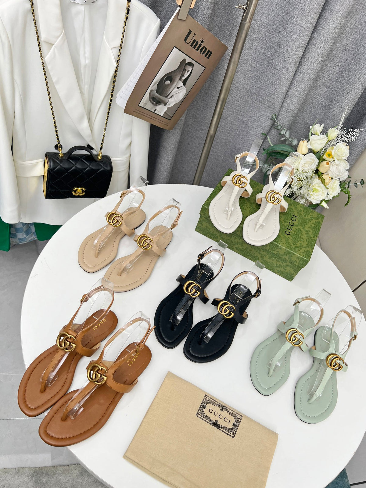 Gucc1 top fashion sandals 0724030801
