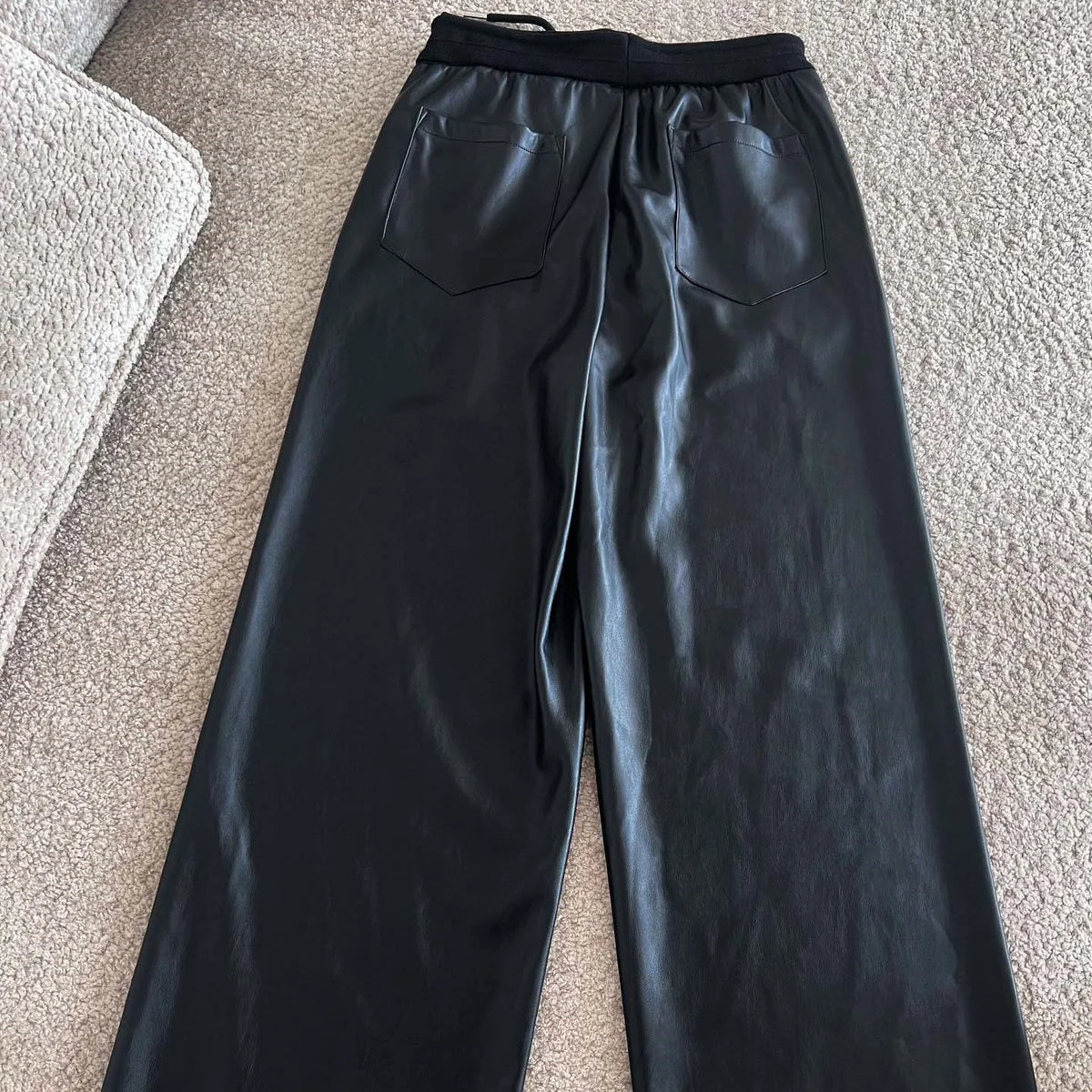 New casual leather pants 1426012717