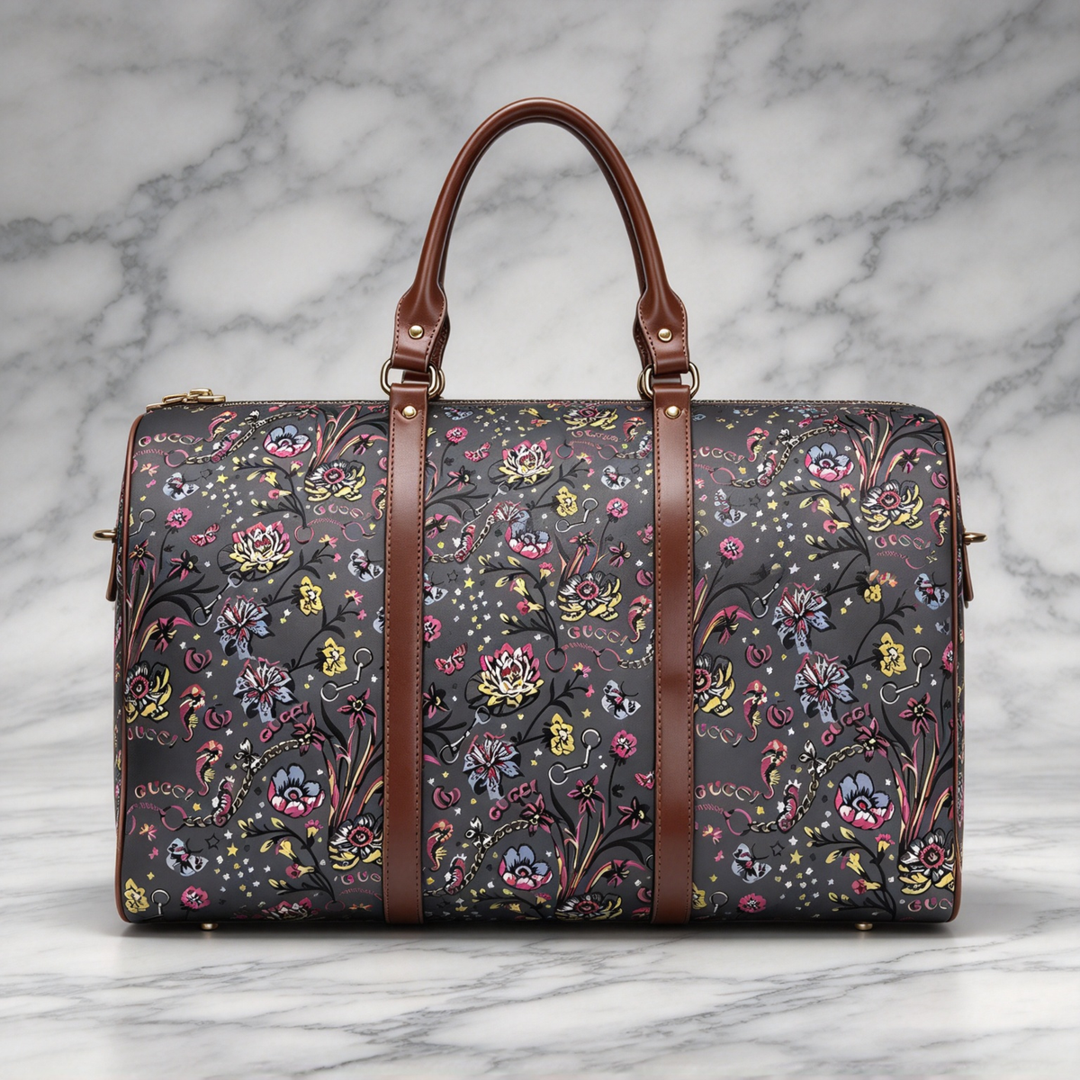 New Stylish Leather GG Travel Bag 3D1326092438
