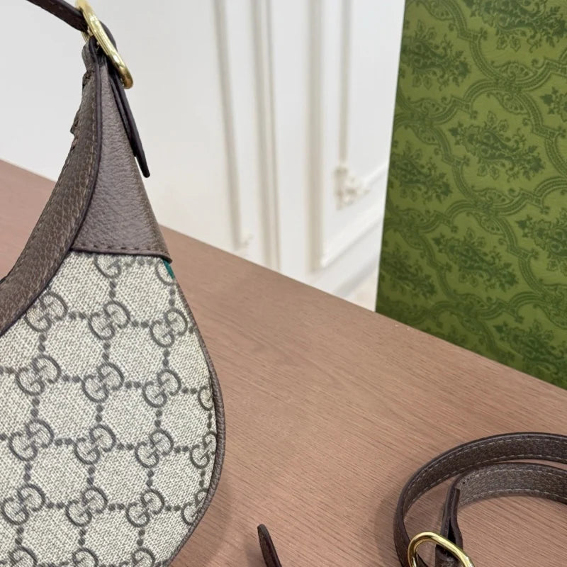 New Fashion Women's GG Monogram Hobo Underarm Shoulder Bag CWT1326090715