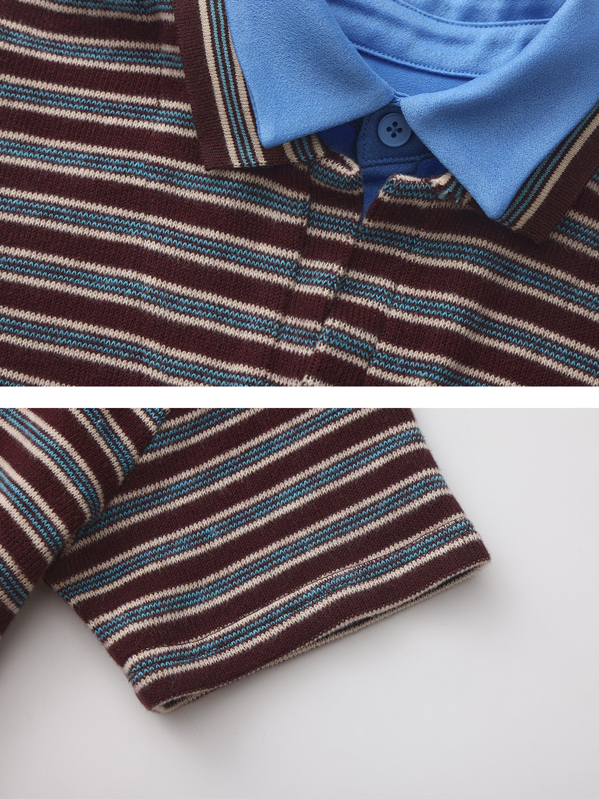 Kins Class Adults’ Striped Tee & Pants Set