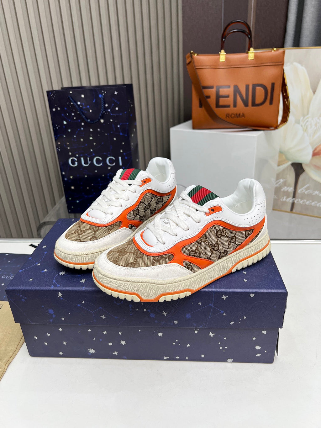 Women's fashionable printed sports shoes 0725123003