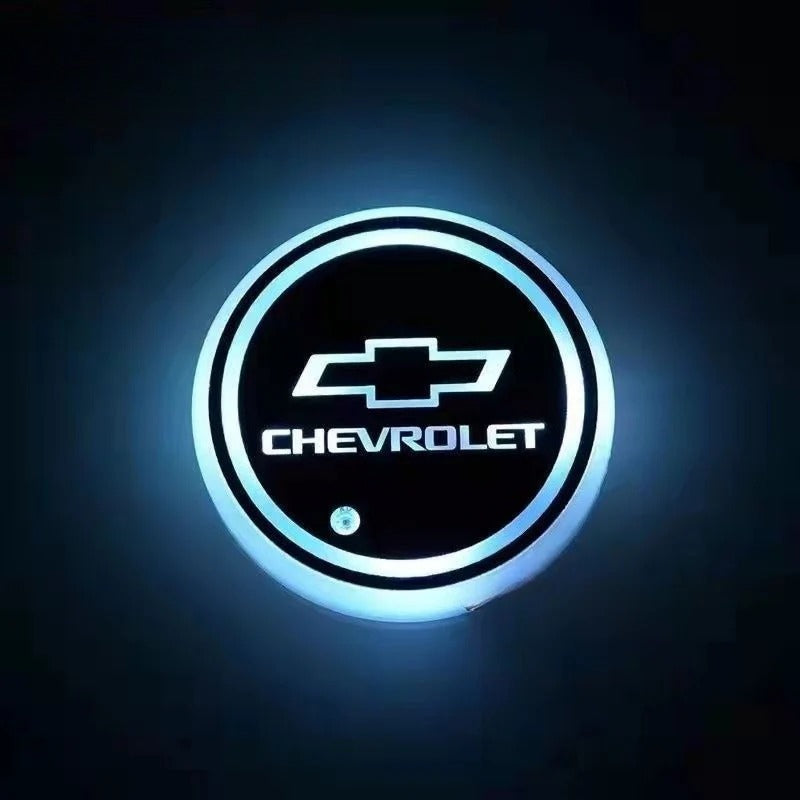 2PCS LED Car Coasters