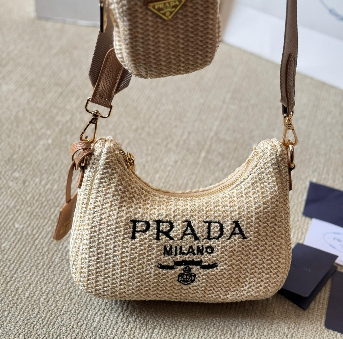 P Fashion Sunshine Straw Bag 0725022810