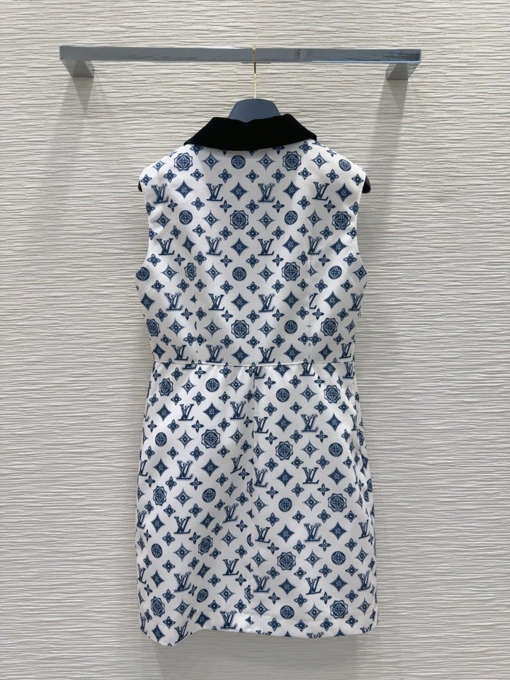 L fashion printed vest dress 0725022808