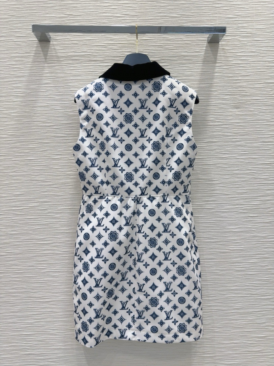 L fashion printed vest dress 0725022808