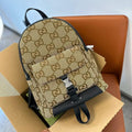 Fashion Genuine Leather Handbag Casual Large Capacity Backpack XC0223080801