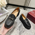 New thick-soled waterproof platform loafers 1024100803