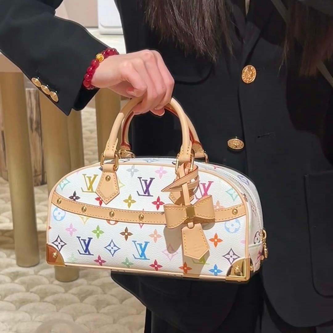 L fashion 3 color bowling handbag 0725031907