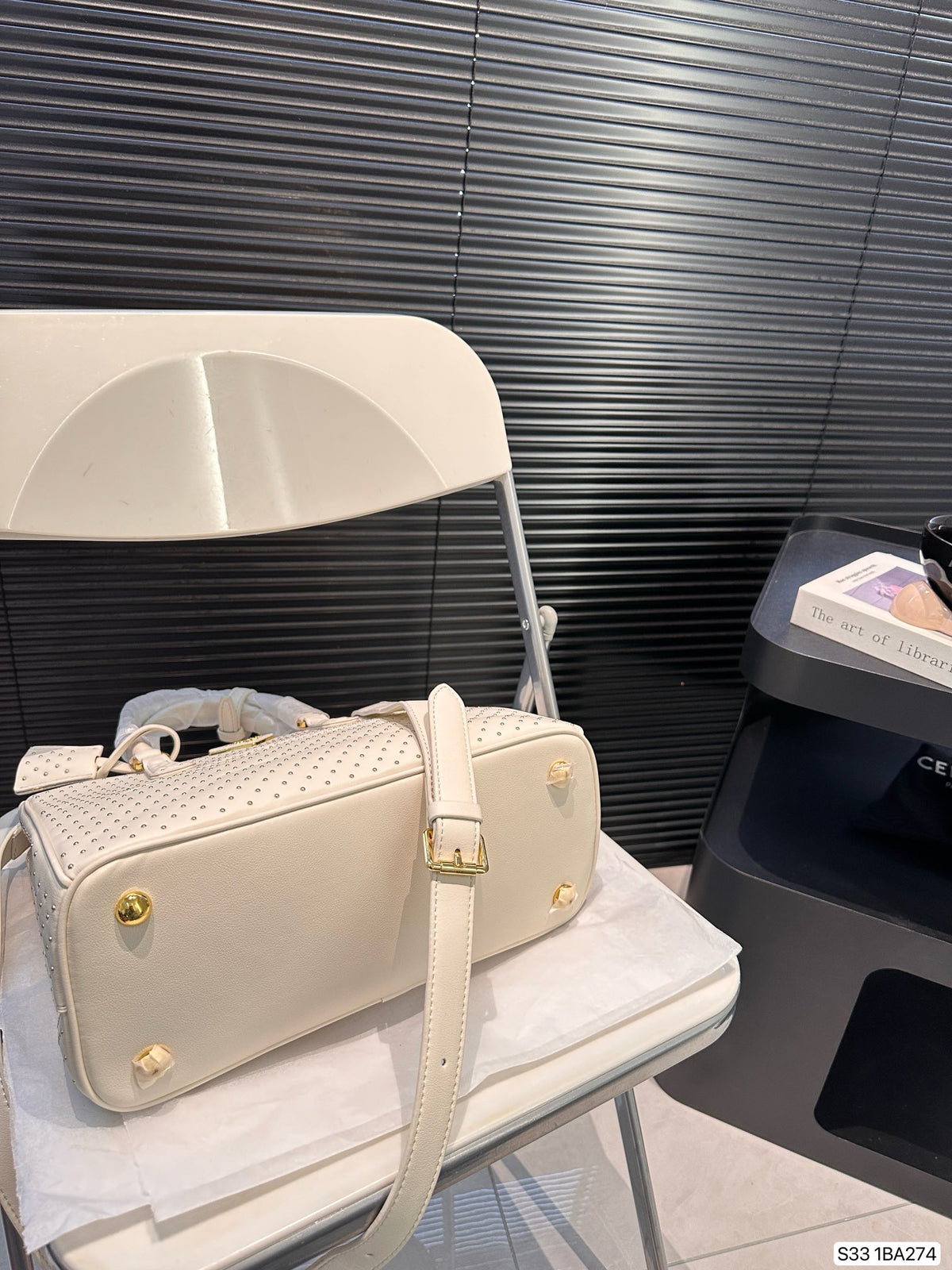 P stylish rivet killer tote bag 0724101412