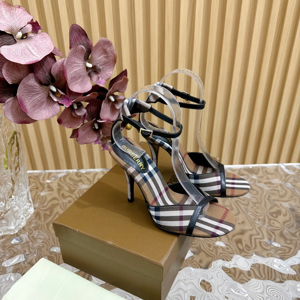 BBR classic striped high heels 0724051102