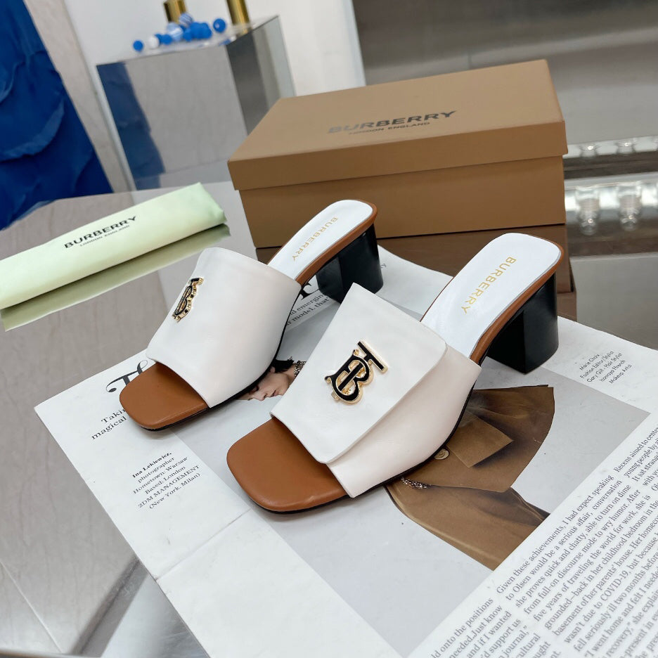 Thick heel sandals slippers 1824041117