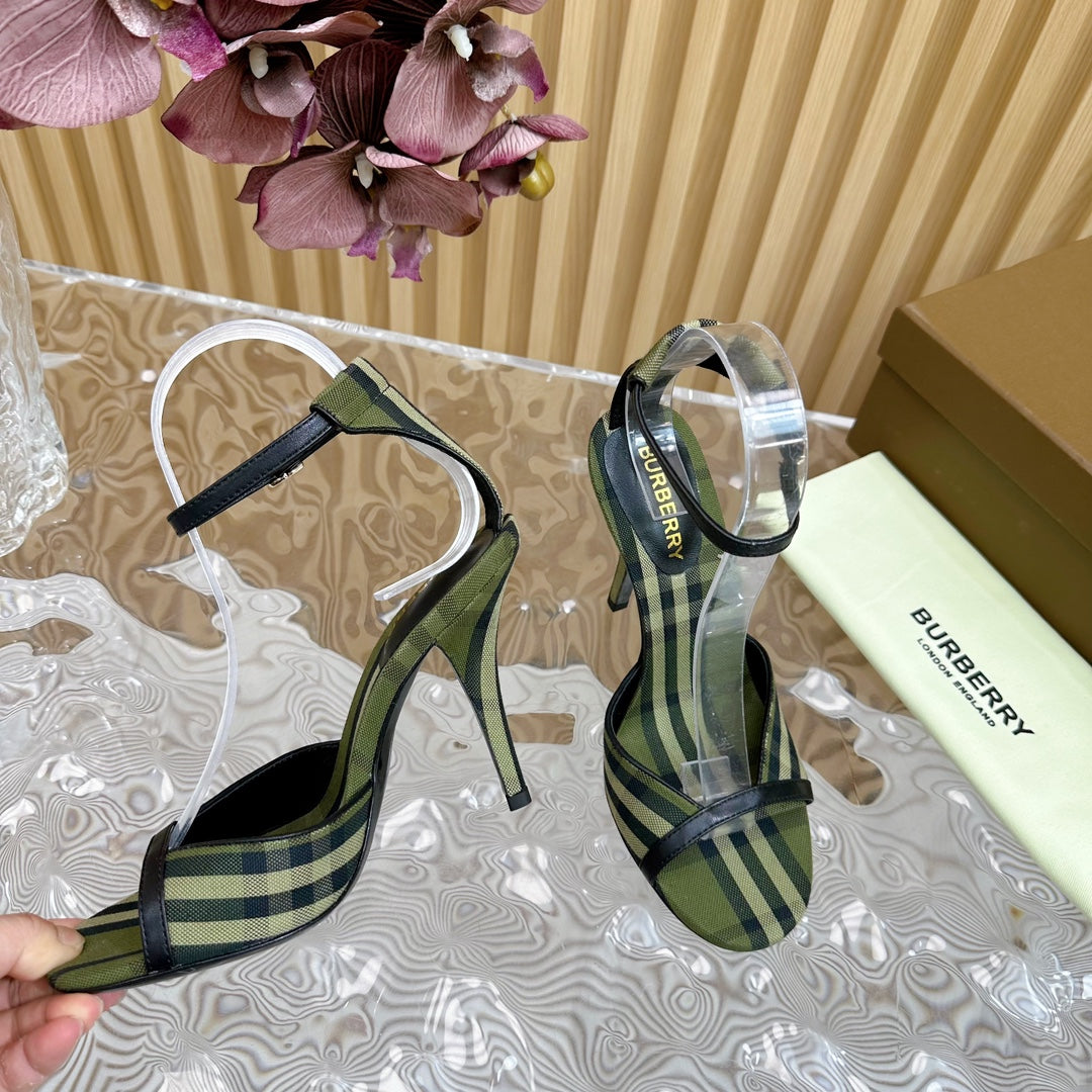 BBR classic striped high heels 0724051102