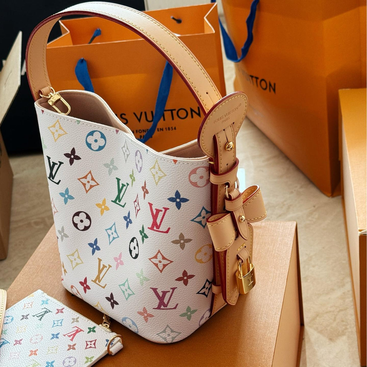 L fashion 3 color classic bucket bag 0725031906