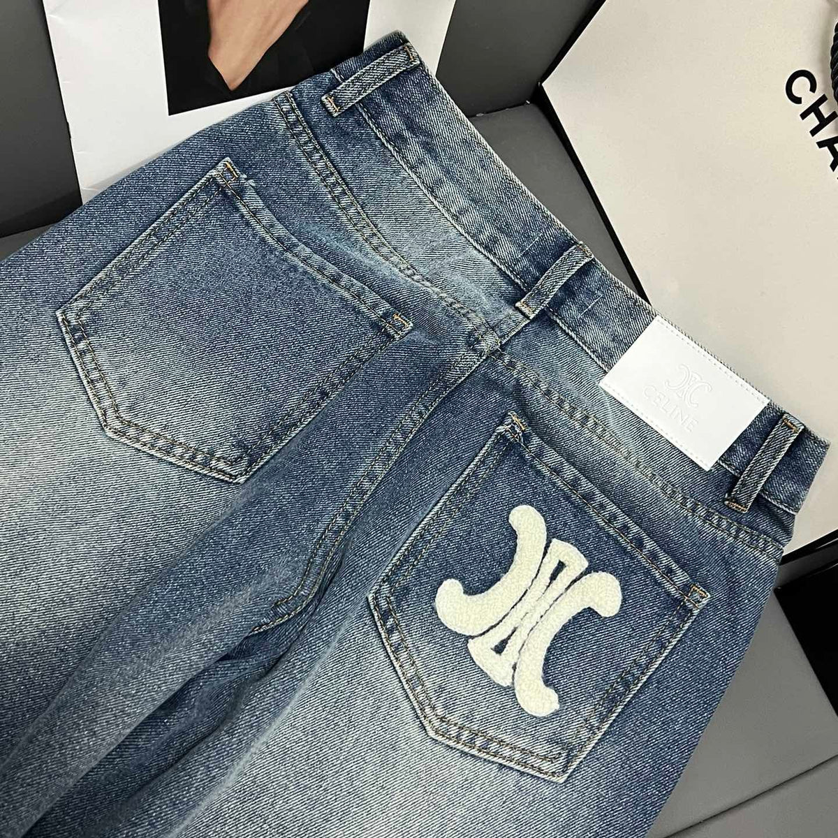 New fashionable and versatile women's casual jeans 1025021310