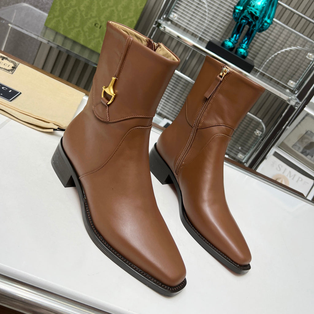 G fashion leather boots XC0723091803