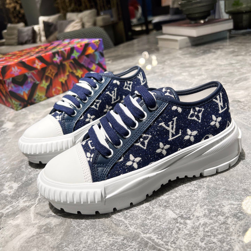 L Monogram Denim Squad Sneaker 1824071803