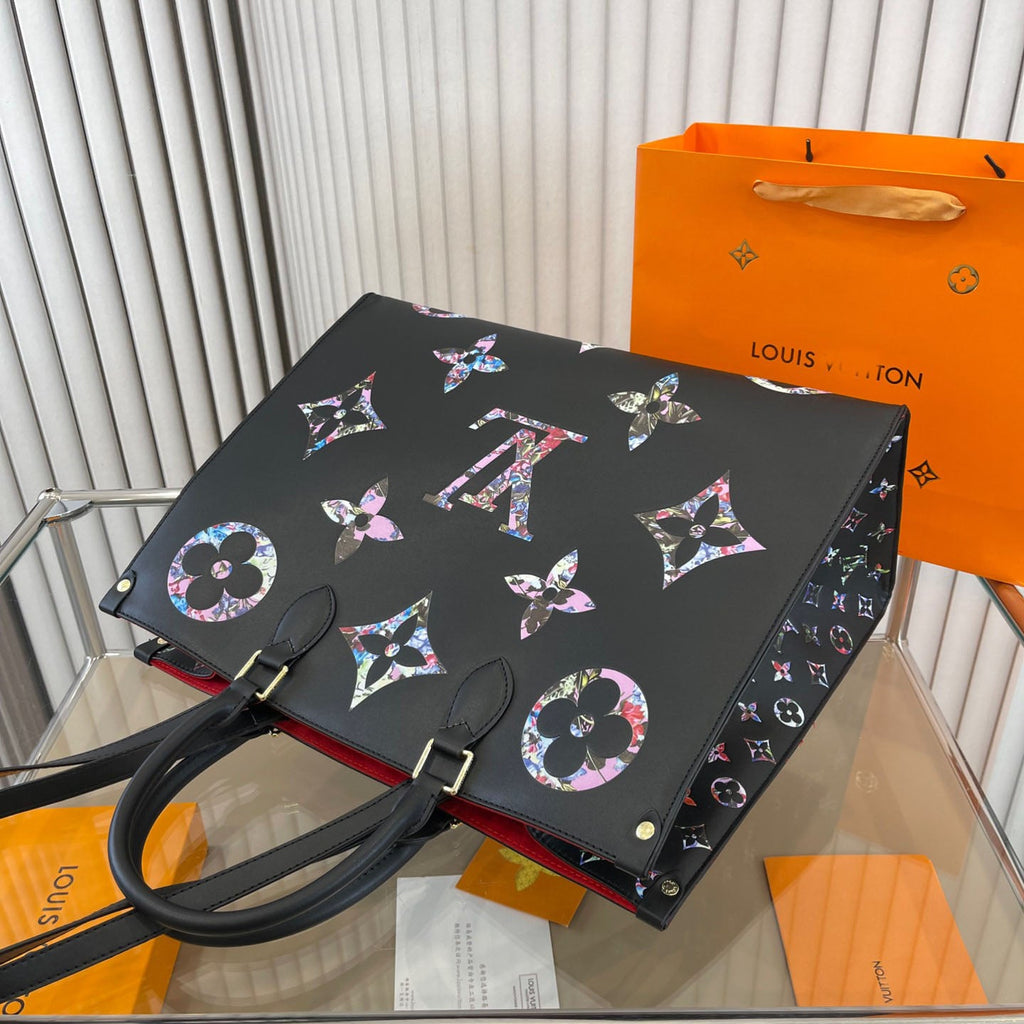 Black Color Printing High-value Fashion Bags WLFBG23021704