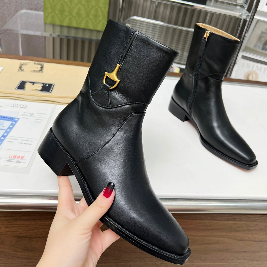 G fashion leather boots XC0723091803