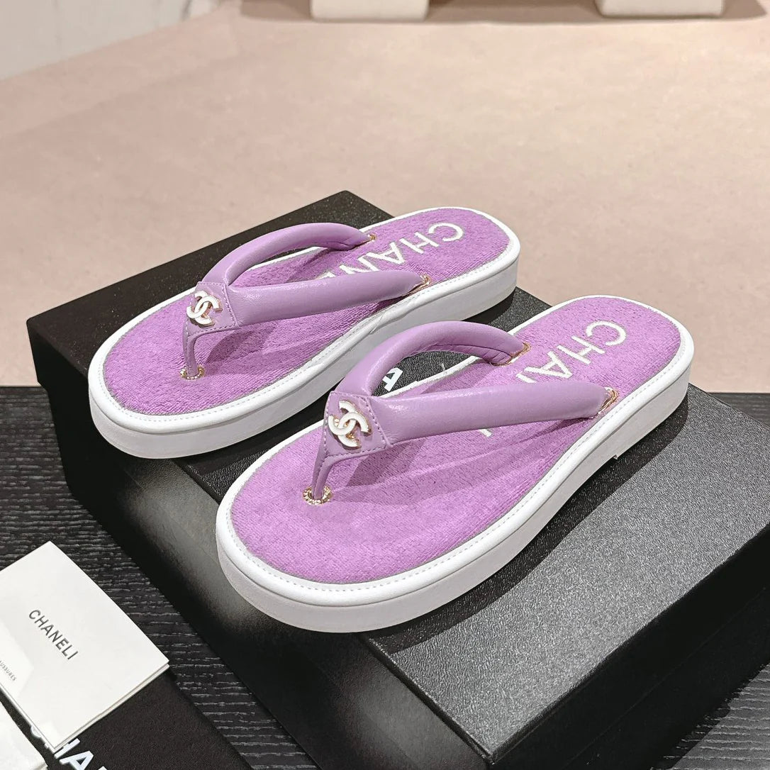New VeLet Thick Bottom Flip Flops 1025050705
