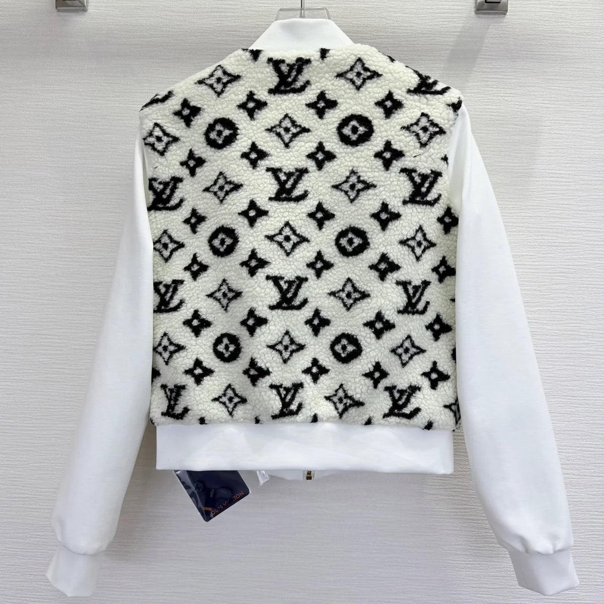Women's Shearling Patchwork Top 1025101411