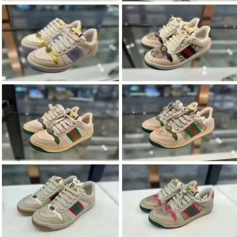 Casual All-match Trendy Explosions Genuine Leather SneakersPD05202410407