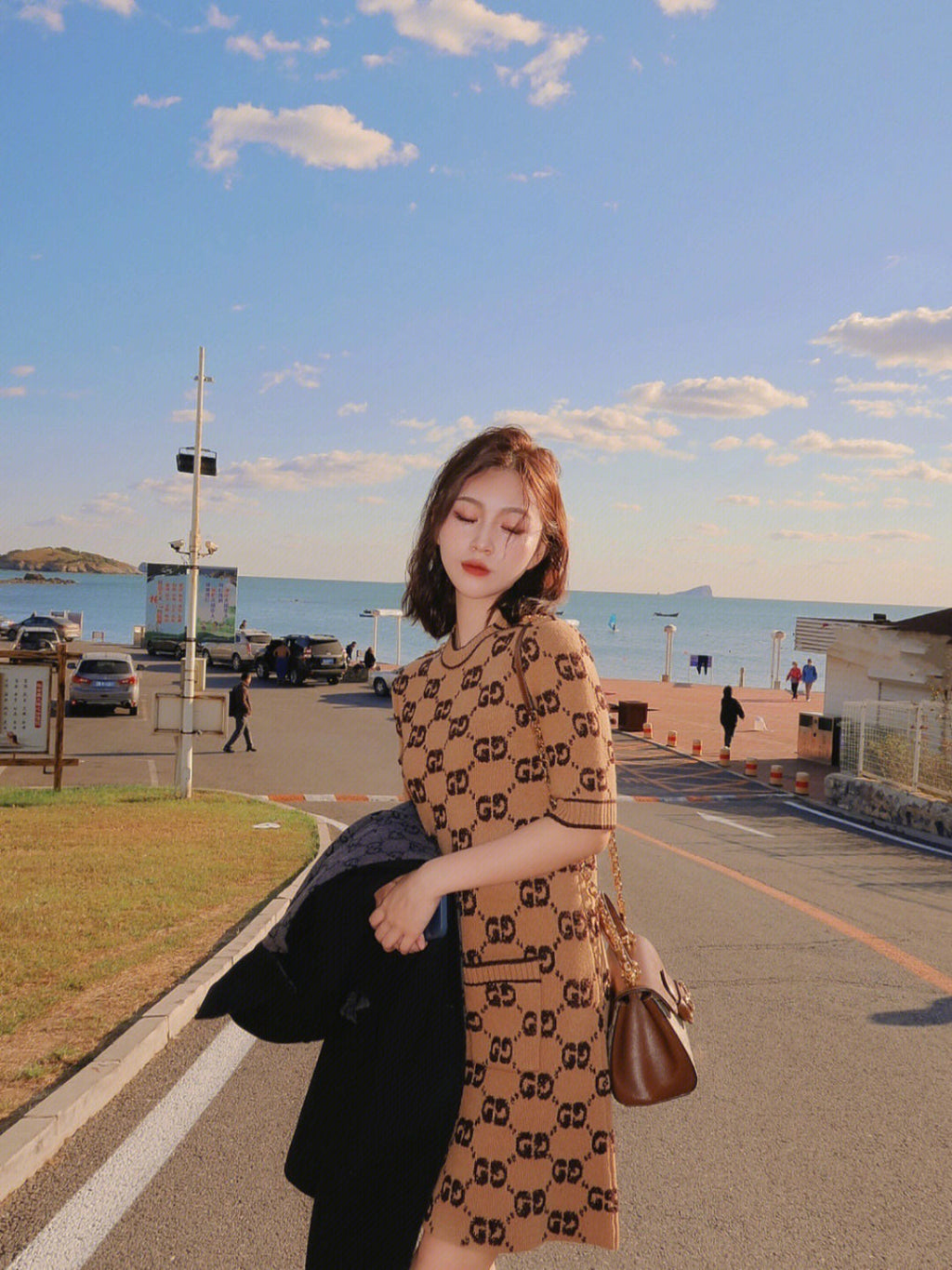 G fashion printed dress XC0723111704