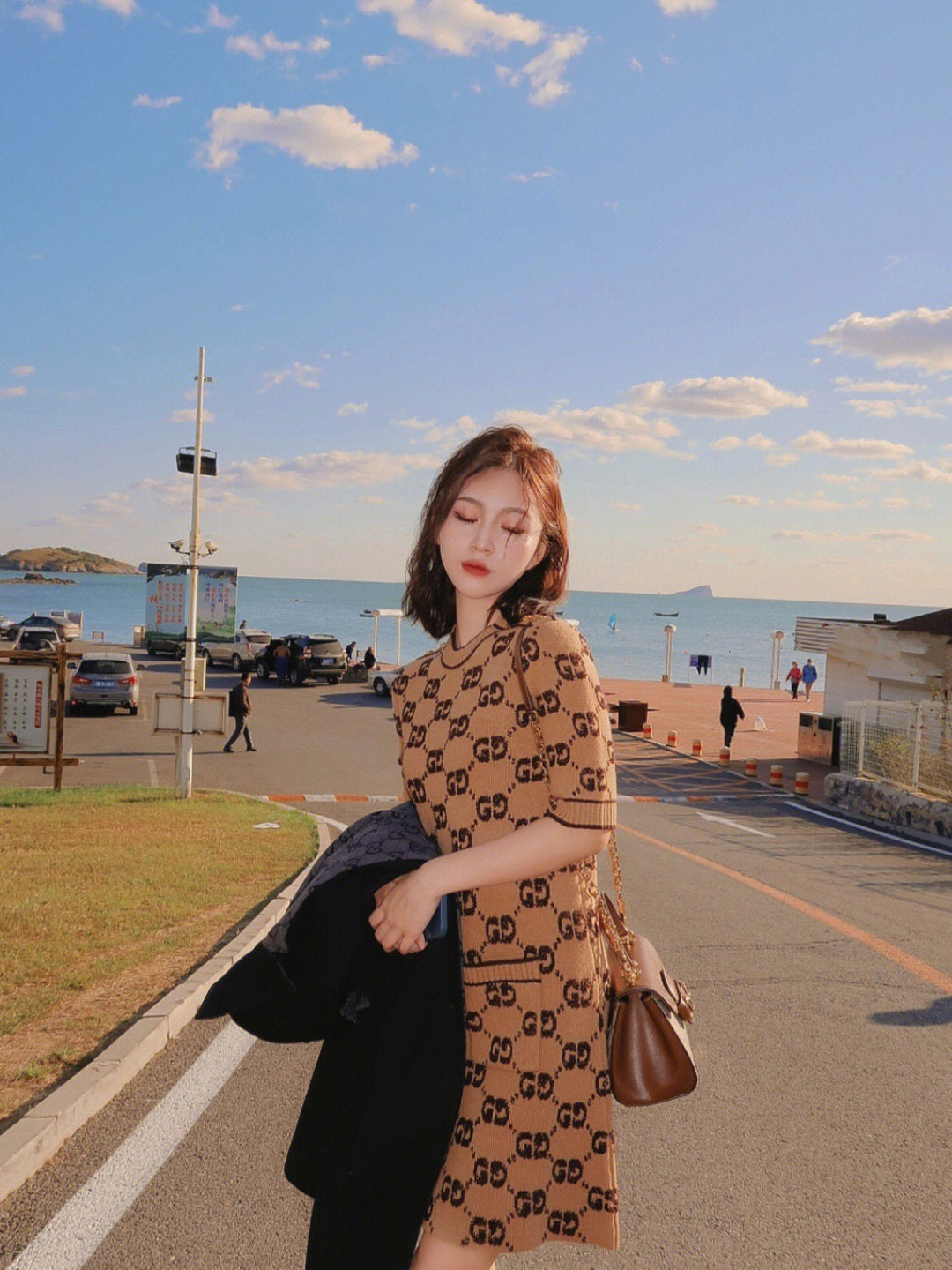 G fashion printed dress XC0723111704