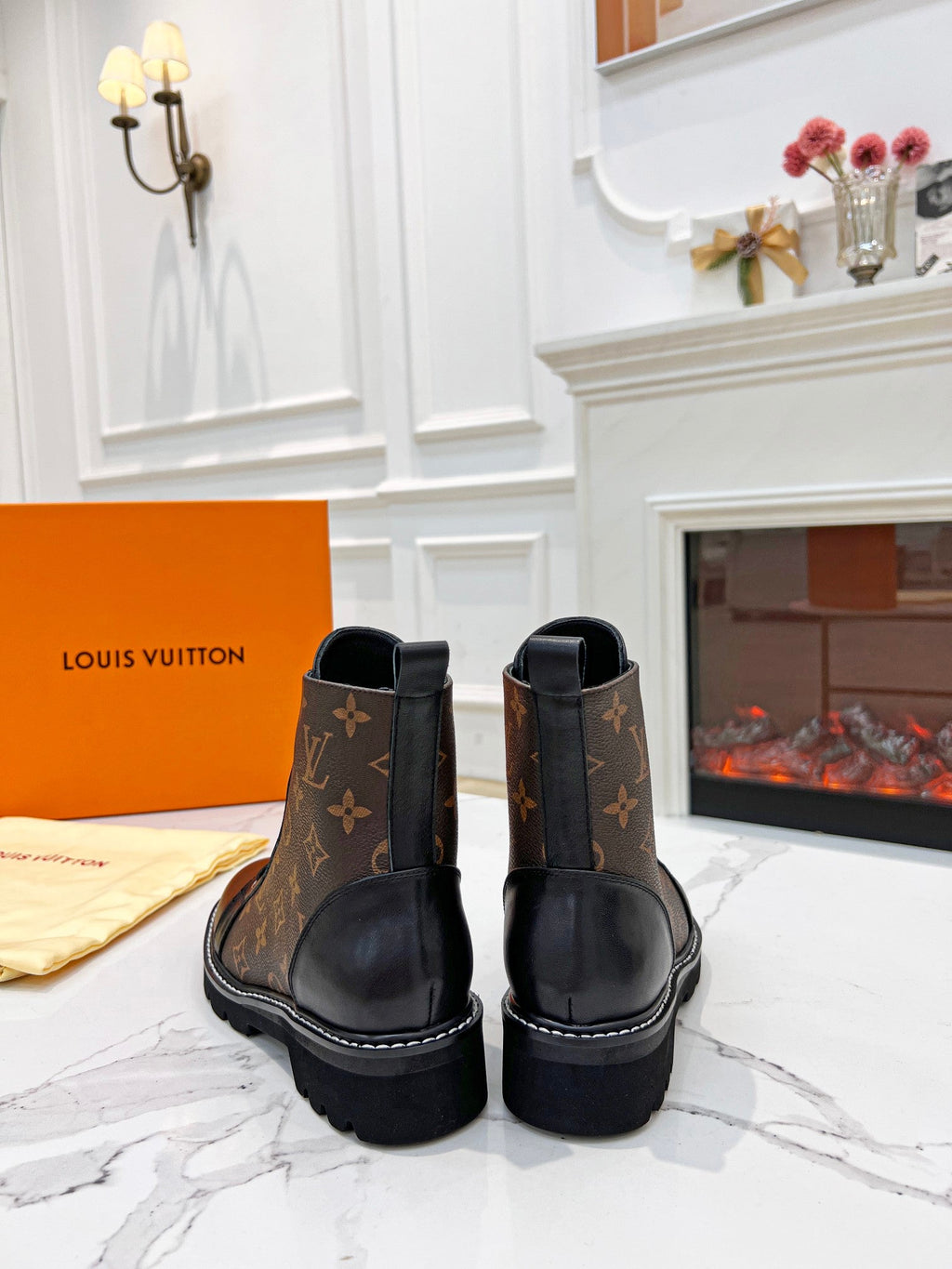 Trendy leather martin boots XC0823071706