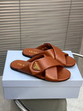 P Spring and Summer new crossover slippers 0725061618